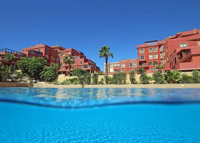 La Perla By Rentmedano Superb Luxury Duplex, Private Roof Terrace, Ocean View, Pool, Wifi And Parking Appartement El Médano