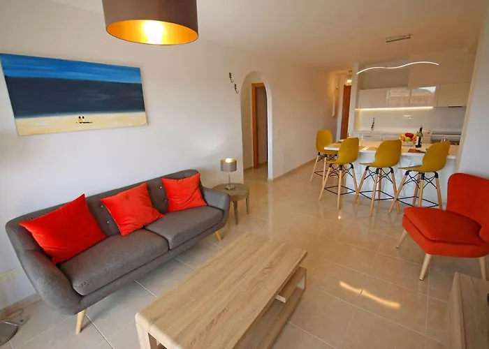 La Perla By Rentmedano Superb Luxury Duplex, Private Roof Terrace, Ocean View, Pool, Wifi And Parking 아파트 엘메다노